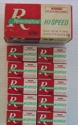 Full Brick 500 22 Long Cartridges Remington Golden Bullet Hi-Speed Kleanbore No. 1322 - 1 of 1