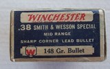 Peters .32 Colt N.P. Police Positive, Winchester .38 Colt New Police & Winchester .38 S & W Mid Range Sharp Corner - 10 of 11