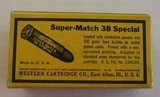 Western Super Match 38 Special Nickel Cases Full Box, Mid 1930's to early 1940's - 6 of 7