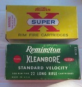 Two Full Bricks, Remington Kleanbore Standard Velocity 22 LR, Western Super-X 22 LR - 1 of 2