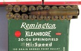 5 Boxes Remington 30-06 Springfield Hi-Speed 150 Grain Bronze Point Bullets, 100 Cartridges - 3 of 3