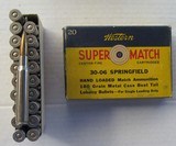 Three (3) Boxes 30 06, Western Super X, Western Super Match & Peters High Velocity, all boxes full