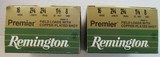 16 Gauge, Two Full Boxes Remington Premier Copper Plated Shot #8 50 Shells - 2 of 3