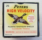 Mint Peters High Velocity 28 gauge Full & Correct Box. Power Piston - 1 of 6