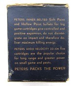 Peters High Velocity .410 Shotgun Shell Box, Full Paper Shells 3