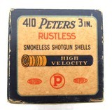 Peters High Velocity .410 Shotgun Shell Box, Full Paper Shells 3
