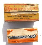 United States Cartridge Co. 1-Box .351 (40 Ctgs) .32 Winchester Full Box 50 Ctgs. - 4 of 7