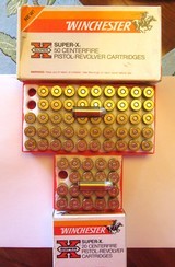 Two Boxes 44 S & W Special Winchester 200 Grain Silvertip Hollow Points - 2 of 3