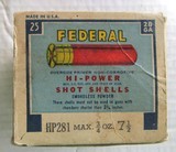 Federal Hi-Power 28 gauge Paper Shells, from 1959 - 2 of 6