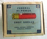 Federal Hi-Power 28 gauge Paper Shells, from 1959 - 4 of 6