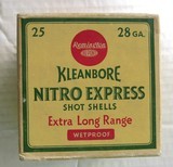 Remington Kleanbore Nitro Express 28 gauge Full Box, Roll Crimp Shells - 1 of 6