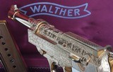 Walther P38, Factory Gold Plated Engraved, Box. - 12 of 15