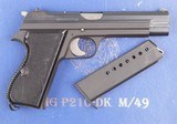 SIG, Danish Military, M49, FKF, Super Condition! 9mmP - 2 of 14