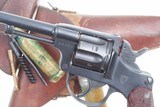 Bern 1929 Military Revolver, Holster, Pouch. - 3 of 9