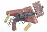 Bern 1929 Military Revolver, Holster, Pouch. - 2 of 9