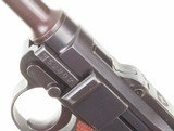 Attractive Swiss Bern, M1929 Luger Red Grip, Military, 7.65 Luger. - 11 of 15