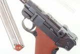 Attractive Swiss Bern, M1929 Luger Red Grip, Military, 7.65 Luger. - 3 of 15