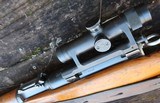 Swiss Bern ZFK 31/55 Sniper Rifle, Matching Scope and Can - 4 of 15