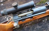 Swiss Bern ZFK 31/55 Sniper Rifle, Matching Scope and Can - 5 of 15