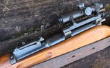 Swiss Bern ZFK 31/55 Sniper Rifle, Matching Scope and Can - 6 of 15