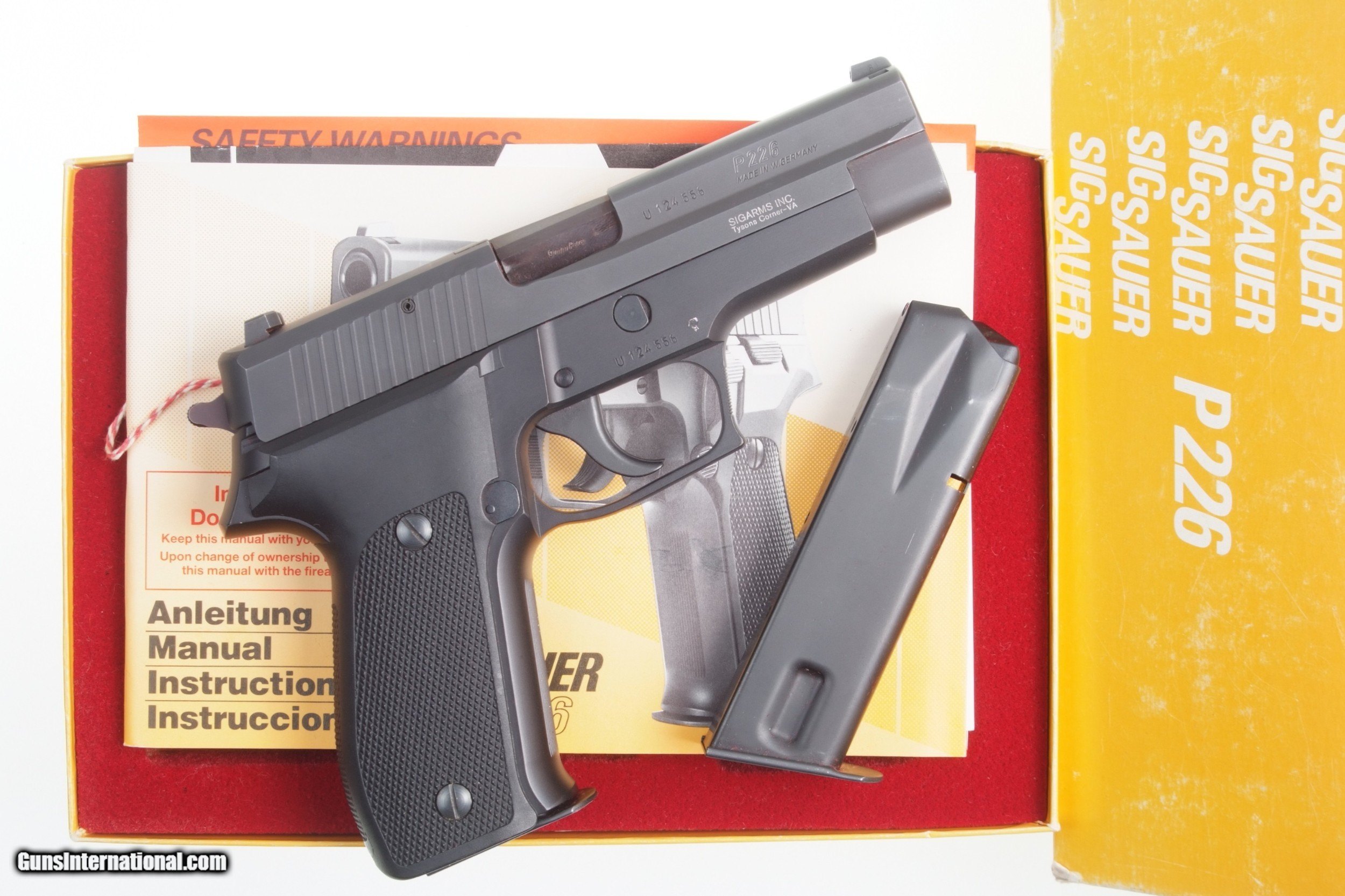 【 sige  】 Sig Sauer P226, Original Shipping Box, U124556