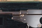 Bergmann M1896 No. 3, Early Production, Cased, Antique. - 7 of 12
