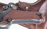 Luger, 1900 Swiss, Military, Wide Trigger, Holster - 21 of 23