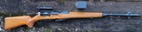 Swiss Bern ZFK 31/55 Sniper Rifle, Matching Scope, Can - 1 of 14