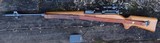 Swiss Bern ZFK 31/55 Sniper Rifle, Matching Scope, Can - 2 of 14
