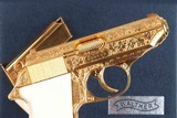 Walther, PPK, Gold Engraved, Presentation Case, Post War, A-1439 - 3 of 15