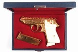 Walther, PPK, Gold Engraved, Presentation Case, Post War, A-1439 - 11 of 15