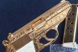 Walther, PPK, Gold Engraved, Presentation Case, Post War, A-1439 - 5 of 15