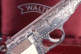 Walther, PP, Silver Engraved, Presentation Case, Post War - 12 of 15