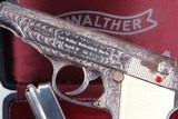 Walther, PP, Silver Engraved, Presentation Case, Post War - 2 of 15