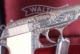 Walther, PP, Silver Engraved, Presentation Case, Post War - 3 of 15