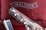 Walther, PP, Silver Engraved, Presentation Case, Post War - 7 of 15