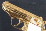 Walther, PPK/S, Gold Engraved, Post War - 4 of 15