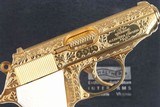 Walther, PPK/S, Gold Engraved, Post War - 3 of 15