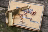 MBA, Gyrojet, Model 137, Gold Plated, Test Pistol, 121, A-1485 - 5 of 14