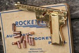 MBA, Gyrojet, Model 137, Gold Plated, Test Pistol, 121, A-1485 - 3 of 14