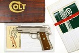 Colt, Combat Commander, Satin Nickel, Boxed w/ Literature, 70SC66373, I-1025 - 3 of 17