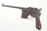 Mauser, C96, Broomhandle, Italian Navy Flatside, I-631 - 2 of 17