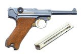 DWM, German Luger, 1913 Dated, Military, 4641b, A-1808 - 2 of 17