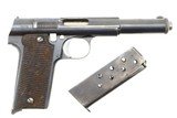 Astra M400 Pistol (1921), Spanish Military, Late Production, 92560, A-1844 - 2 of 14