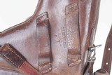 Swiss Luger 1906, Military, Cross in Sunburst, Holster, Strap, 8318, I-595 - 22 of 25