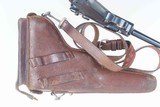 Swiss Luger 1906, Military, Cross in Sunburst, Holster, Strap, 8318, I-595 - 20 of 25