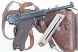 Swiss Luger 1906, Military, Cross in Sunburst, Holster, Strap, 8318, I-595 - 16 of 25