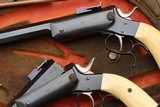 Galand Target Pistols with Ivory Stocks, Cased with Accessories, 5675, 5676, PCA-117 - 2 of 25