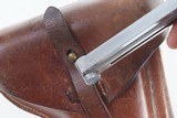Luger Police Holster, 1929 date, Matching Mag. *SALE PRICE* - 4 of 7