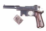 Bergmann 1910-21, Danish Contract, Smooth Wood Grips, 8759, PCA-140 - 1 of 11